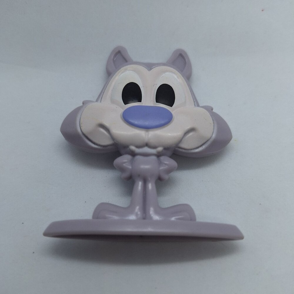 Vintage 90s General Mills‎ Cereal Squad Cookie Crisp Wolf Toy Figurine Figure
